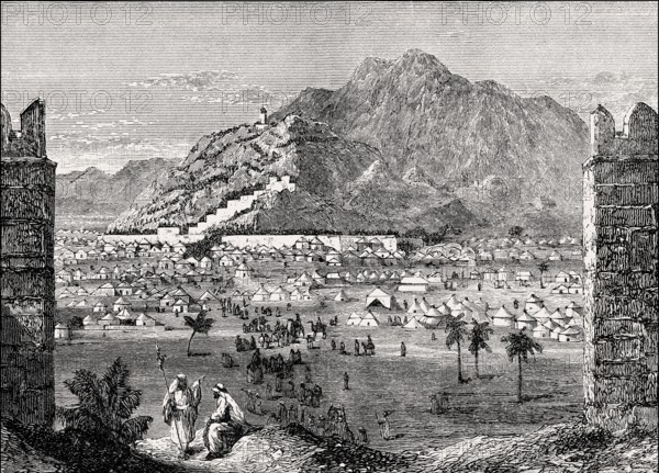 Mount Arafat, Mount of Mercy, Hejaz, Saudi Arabia