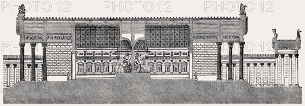 The Temple of Venus and Roma, Ancient Rome, Reconstruction