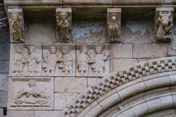 Hermitage of San Pedro de Tejada, Romanesque hermitage, Puente-Arenas, the Merindad de Valdivielso, Burgos, Spain