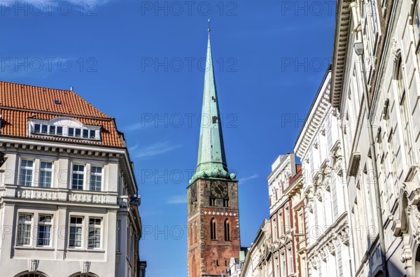 St. Mary's Church in the Hanseatic City of Lubeck