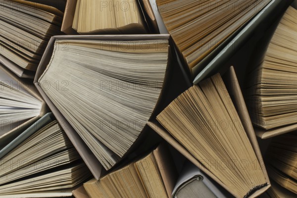 Creative assortment with different books. Resolution and high quality beautiful photo