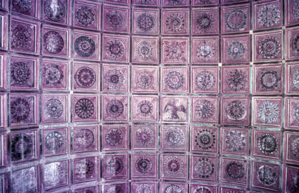 Ceiling view in St. Thomas Kottakkavu Church, North Paravur, Kerala, South India, India, Asia