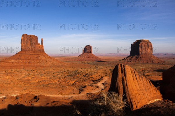 Scenic View of Monument Valley Utah USA