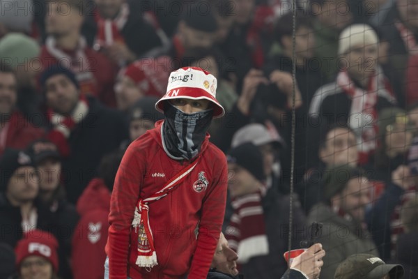 BEAUTIFUL SPORTS/ (DFL/DFB REGULATIONS PROHIBIT ANY USE OF PHOTOGRAPHS AS IMAGE SEQUENCES AND/OR QUASI-VIDEO) Cologne, RheinEnergieStadion, North Rhine-Westphalia, Fans South Curve, DFB Cup 1.FC Köln, Hertha BSC on 04.12.2024 at RheinEnergieStadion in Cologne Germany