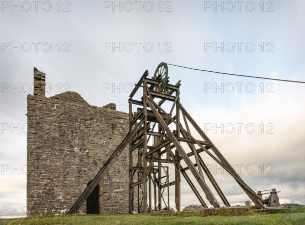Magpie Mine near Sheldon in the Peak District, Derbyshire, England, United Kingdom