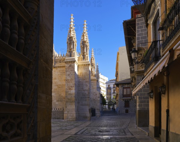 Granada Cathedral Royal Capilla area in Spain at Andalusia