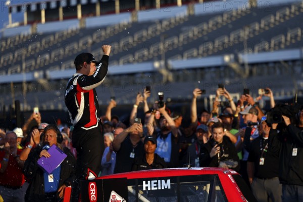 Corey Heim wins the CRC Brakleen 175 in Long Pond, PA, USA