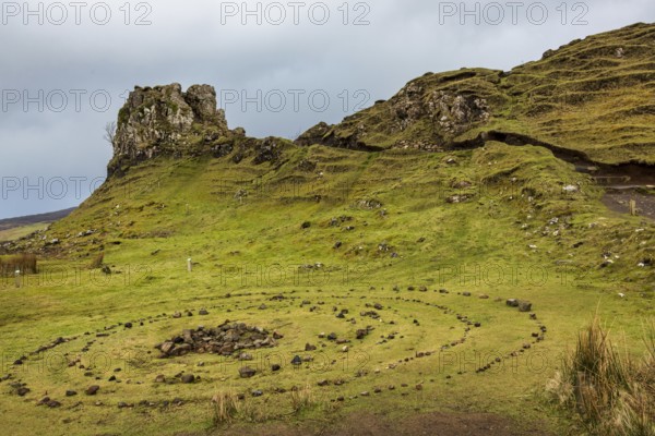 The Fairy Glen Isle of Skye, Ilse of Skye, Scotland, United Kingdom