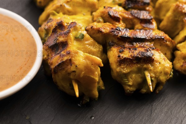 Delicious Asian Cuisine Chicken Satay