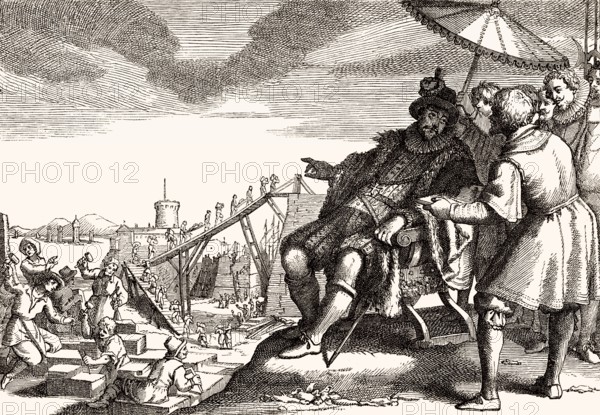 Ferdinando I. de' Medici, Großherzog der Toskana, 1549-1609, in Livorno