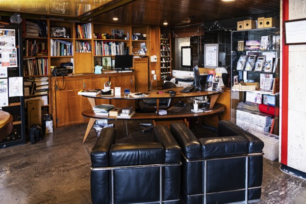 Office in the Le Corbusier House, landmark, Marseille, France