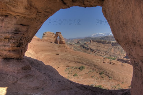 Rock arches, Arches NP, Utah