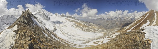 Scenic panorama in Dolpo region in Nepal