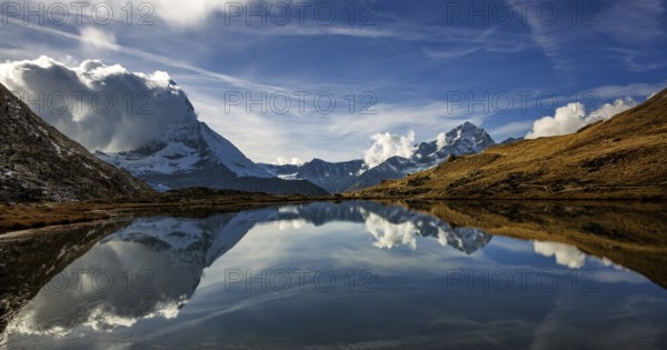 The Alpine region of Switzerland, Riffelsee