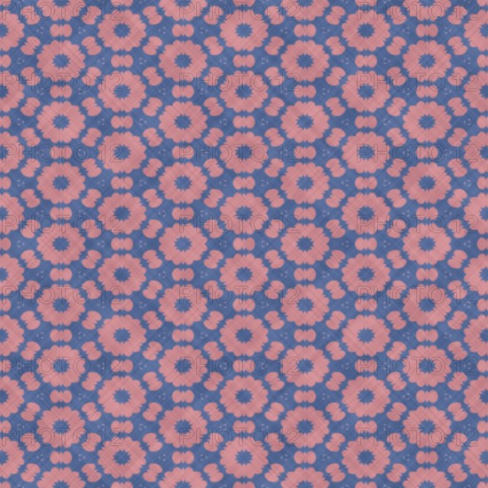 An illustration of a colourful seamless background texture