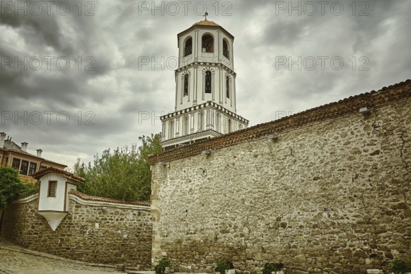 The Bell Tower of Church of St Constantine and Helena in Plovdiv, Bulgaria Plovdiv, Bulgaria