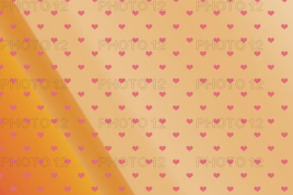 Valentine's Day template with heartsfor banners, inviations, advertisements, cards