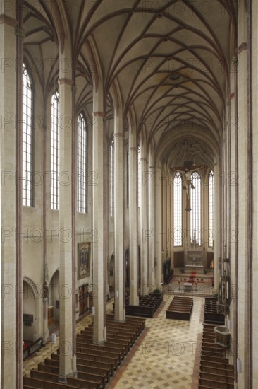 View from the organ loft to the east, St., Sankt, Saint