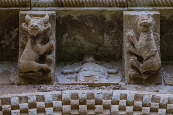 Hermitage of San Pedro de Tejada, Romanesque hermitage, Puente-Arenas, the Merindad de Valdivielso, Burgos, Spain