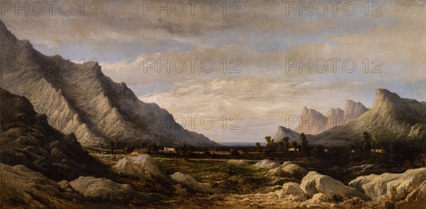Serra forest, Pollensa, Joan O Neille Rossinyol, 1886, oil on canvas, Museu de Mallorca, Palma, Majorca, Spain
