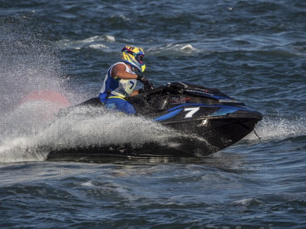Olbia, Italy - September 16 - 20192 Aquabike world Championship gran prix of Italy
