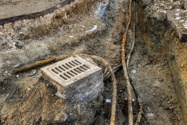 Outdated pipes for gas, water and sewage are being renovated. Austria