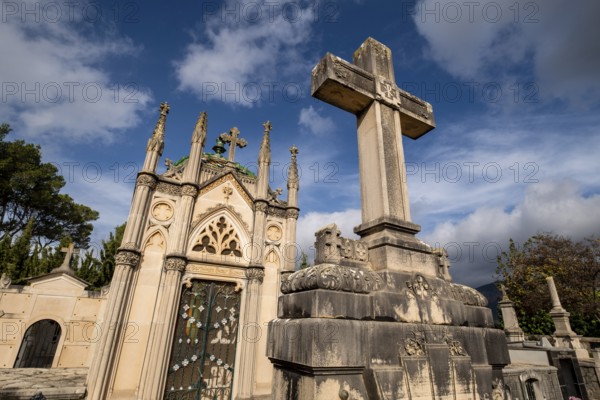 Alaró Cemetery, Majorca, Balearic Islands, Spain