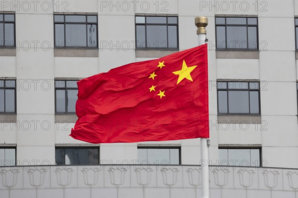 National Flag, Flag, Shanghai, People's Republic of China
