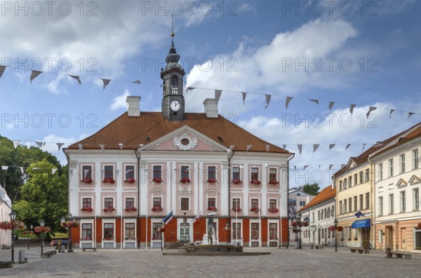 Tartu Town Hall is the seat of the city government of Tartu, Estonia. It is located on Town hall square, in the city centre