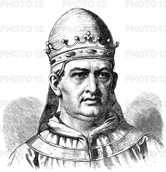 Pope John VIII, was Pope from 14 December 872 to his death in 882