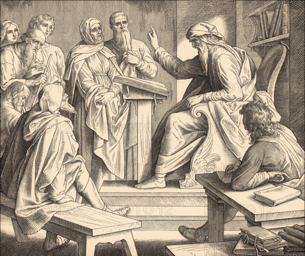 Jesus Ben Sirach, Old Testament, by Julius Schnorr von Carolsfeld