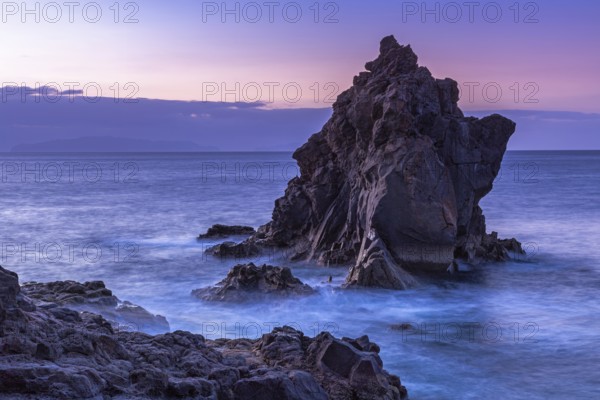 Daybreak on the east coast of Madeira Island