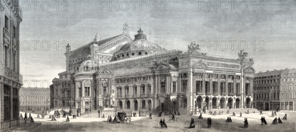 Palais Garnier, Place de l'Opéra, Paris, France, 19th century