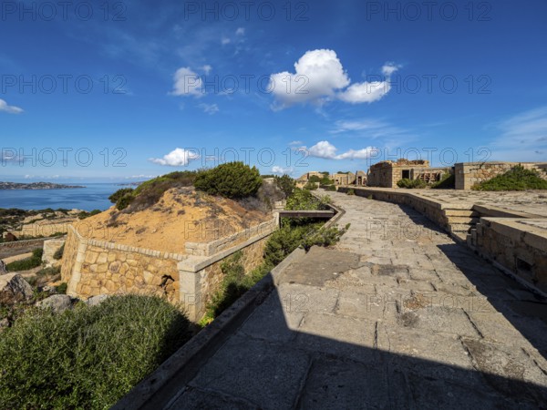 A picture of the abandoned military base of Capo D'Orso