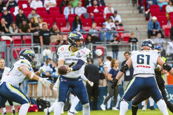 European League of Football, ELF/ Game: Stuttgart Surge at Munich Ravens on 22. June. 2024, in the Max-Morlock-Stadion, Nuremberg, Germany