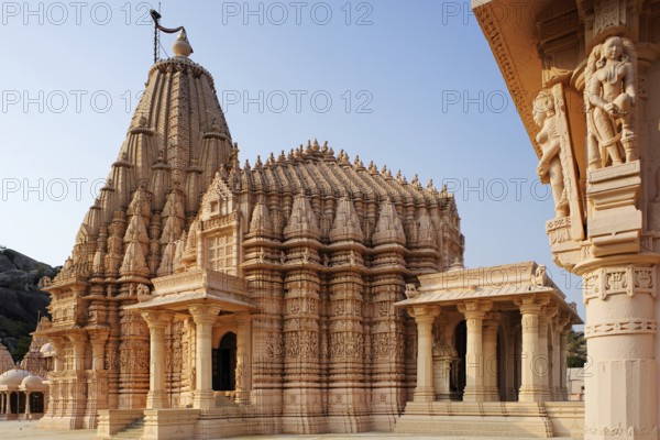 Ajitnath jain temple, Taranga, Gujarat, India