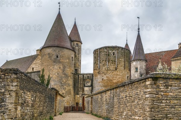 Chateau de Chateauneuf is a 15th-century fortress in the commune of Chateauneuf, 43 km from Dijon, France