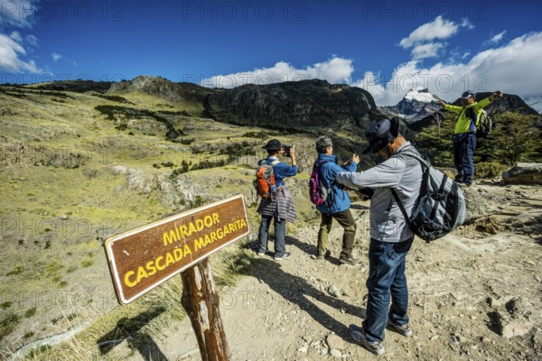 Path to Camp De Agostini and Laguna Torre, El Chalten, Los Glaciares National Park, Republic of Argentina, Patagonia, South America