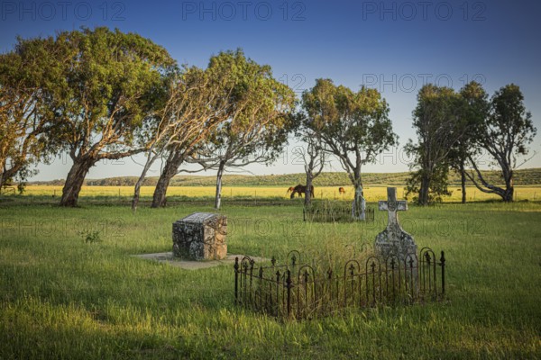 Old cemetery, Greenough Museum Village, Western Australia, Australia