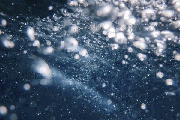 Abstract Bubbles in Water, Air Bubbles Water Background