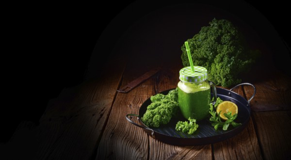 Tasting Spring no fruit Kale Smooth