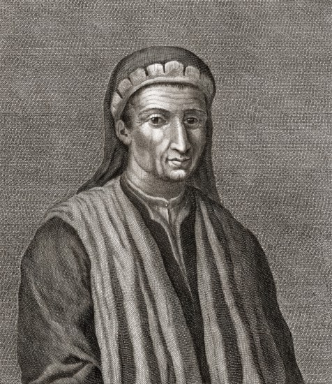 Leonardo Bruni, or Leonardo Aretino, c. 1370 – 1444, an Italian humanist, historian and statesman