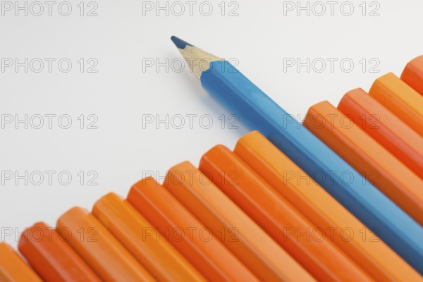 Collection of colorful pencils as a background picture