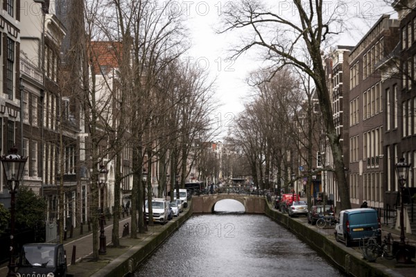 The central region of the city of Amsterdam, The Netherlands
