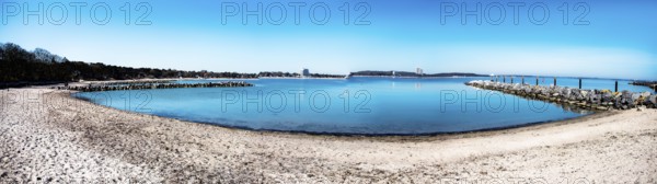Timmendorf beach, towards Niendorf, Schleswig-Holstein, Germany