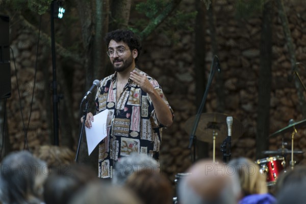 Ismael Sempere, poetic recital, Oratori de Sant Blai, Campos, Majorca, Balearic Islands, Spain poetic recital, Oratori de Sant Blai, Campos, Majorca, Balearic Islands, Spain