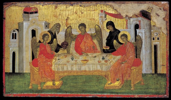 In Genesis 18 three beings, considered to have been angels appearing as men, came to Abraham in the plains of Mamre. After the angels received the hospitality of Abraham and Sarah, his wife, God revealed to Abraham that he would destroy Sodom and Gomorrah, 'because their sin is very grievous'.<br/><br/> In response, Abraham inquired of God if he would spare the city if 50 righteous people were found in it, to which God agreed he would not destroy it for the sake of the righteous yet dwelling therein. Two angels were sent to Sodom to investigate and were met by Abraham's nephew Lot, who convinced the angels to lodge with him, and they ate with Lot