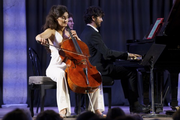 Integral sonatas for cello and piano, Brahms, Zuzanna Sonowska cello, Magí Garcías piano, Brahms Pollença Festival, Majorca, Balearic Islands, Spain