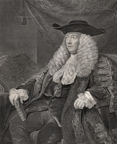 Charles Pratt, 1st Earl Camden, 1714-1794, an English lawyer, judge and Whig politician