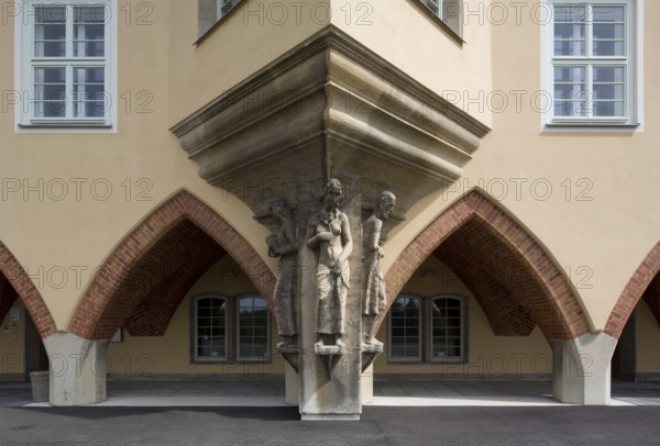 Olbersdorf, Friedrich-Fröbel-School, built in 1928